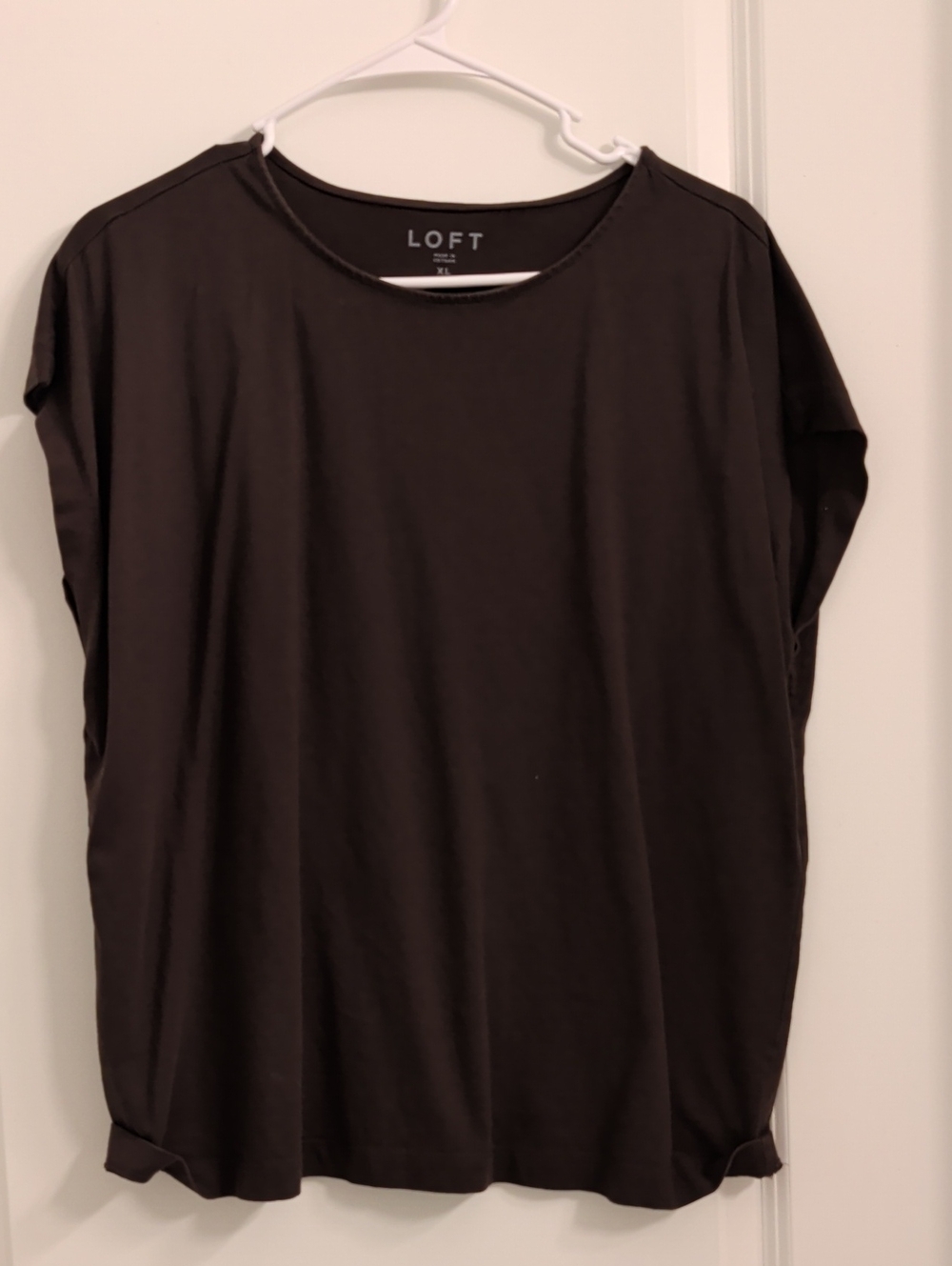 LOFT Brown Wedge Tee
